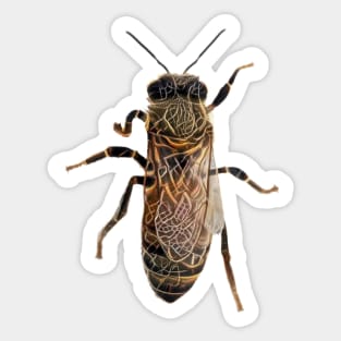 Worker Honey Bee 05 Sticker